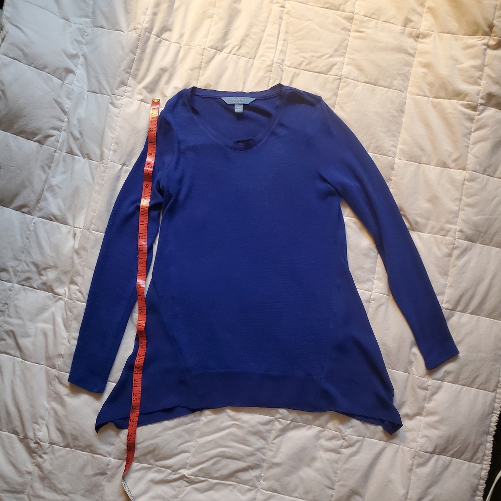 Simply Vera blue top XS Petite